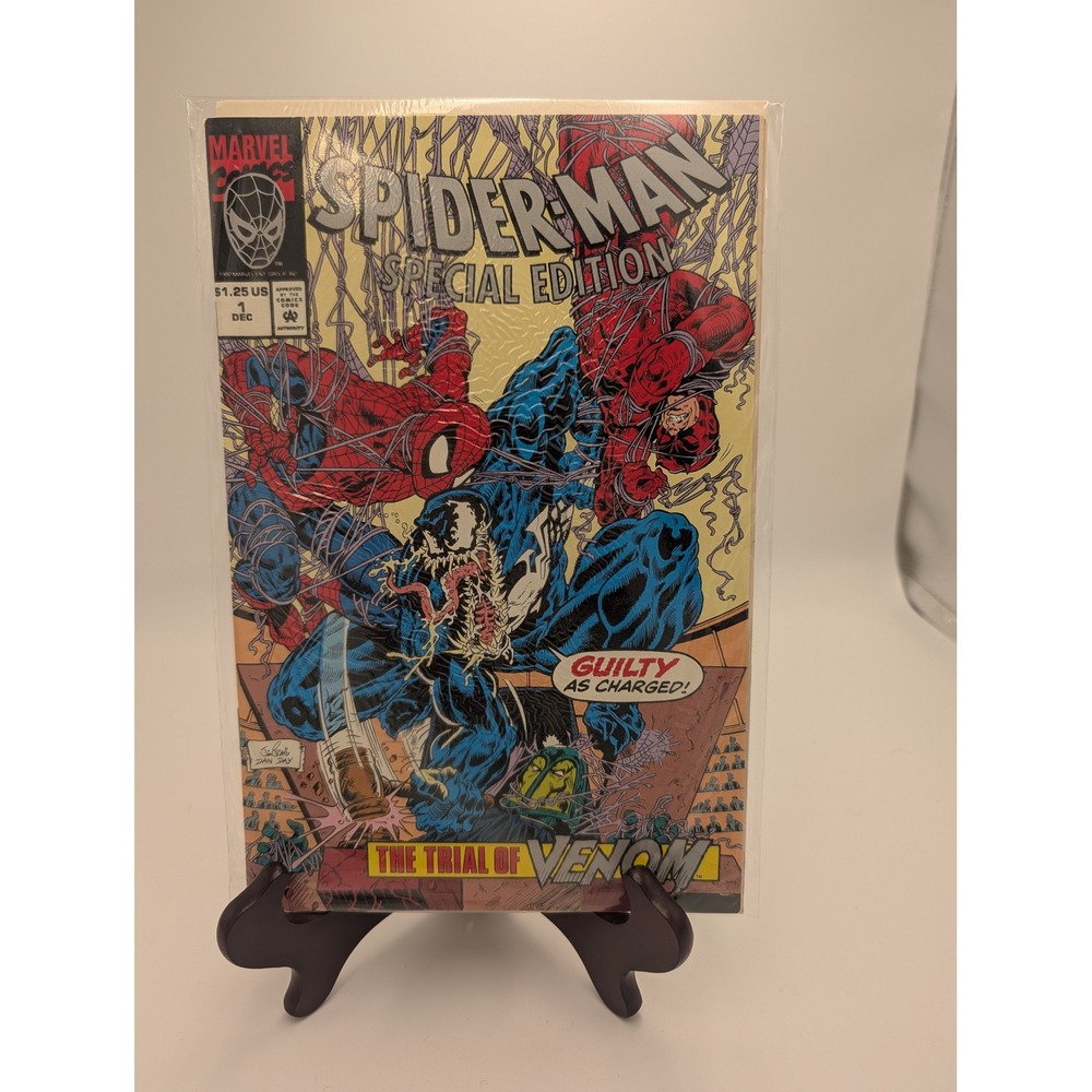 Spider-Man Special Edition 1 Trial of Venom Marvel Comics 1992 Daredevil